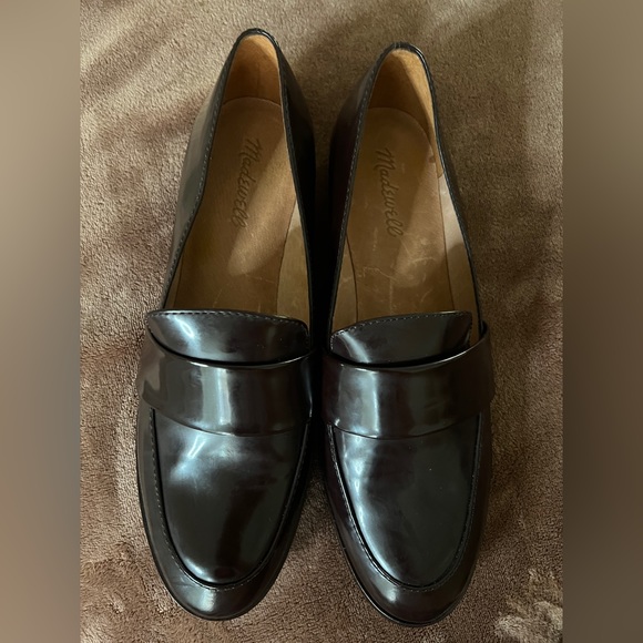 Madewell dark brown leather loafers size 9.5 women’s - Picture 2 of 7
